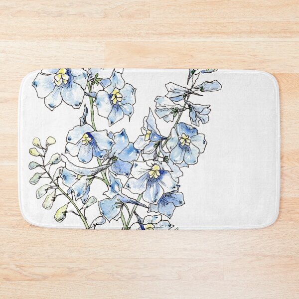 Item preview, Blue Delphinium Flowers designed and sold by JRoseDesign.