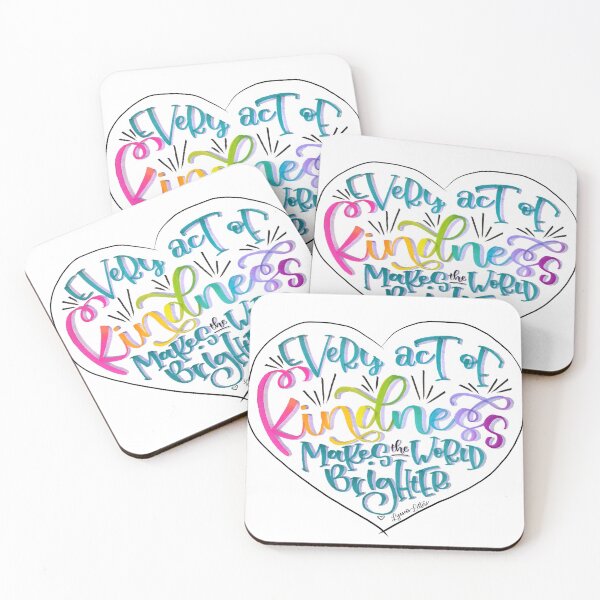 Item preview, Inspirational Quote - Hand Lettering by Lyssa's Letters "Kindness" designed and sold by Lyssa's  Letters.