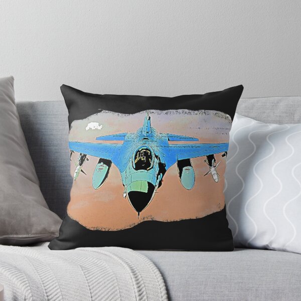 Aperçu de l'œuvre USAF F16 Comic Art créée et vendue par PODLizardWizard.