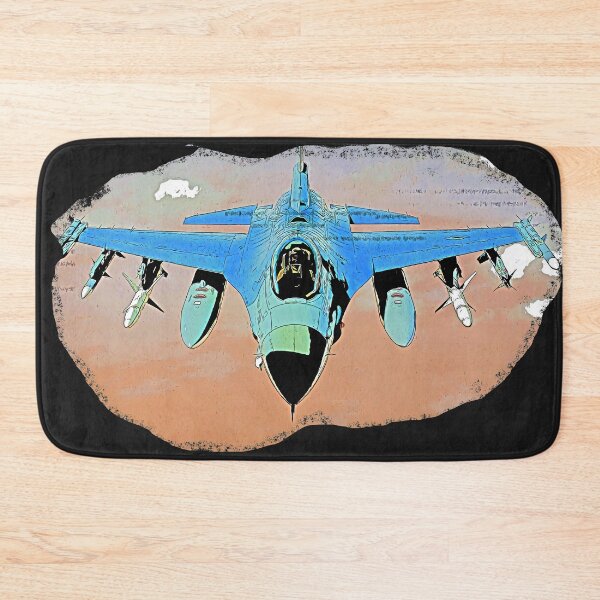 Item preview, USAF F16 Comic Art designed and sold by PODLizardWizard.
