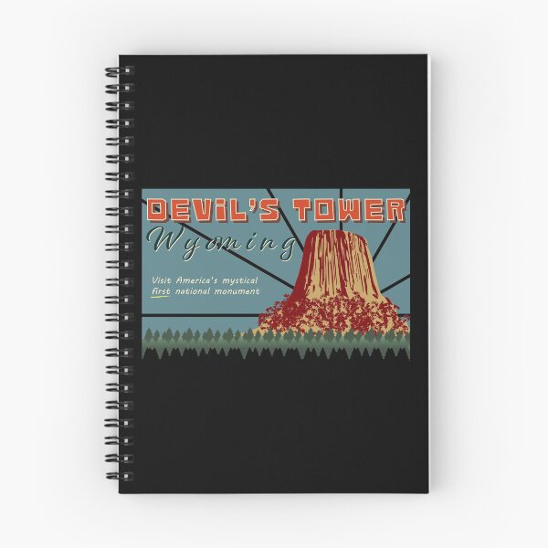 Item preview, Devil's Tower Tourist designed and sold by CuriousCurios.
