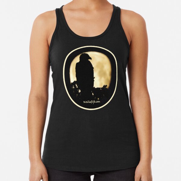 Eagle Silhouette Racerback Tank Top