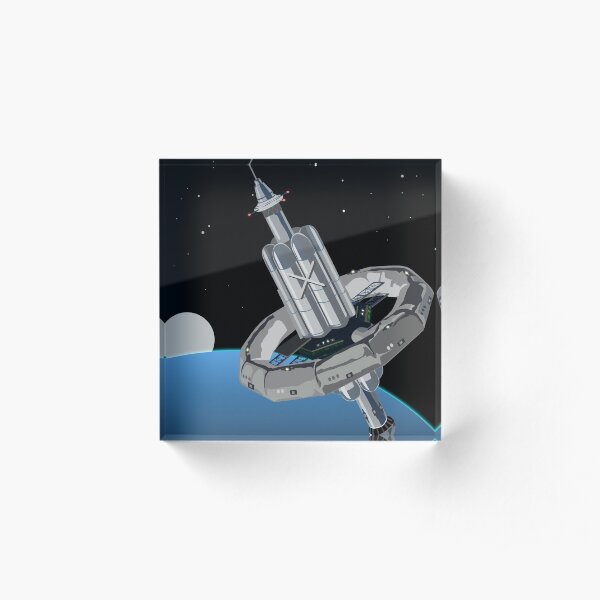 Rebirth of Humanity Acrylic Block