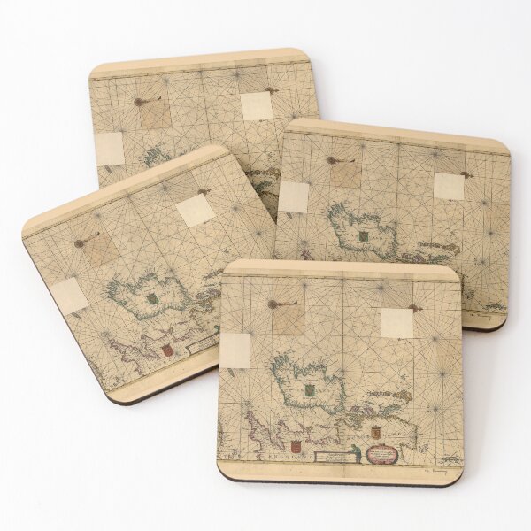 Item preview, Map of Ireland (1658) designed and sold by allhistory.