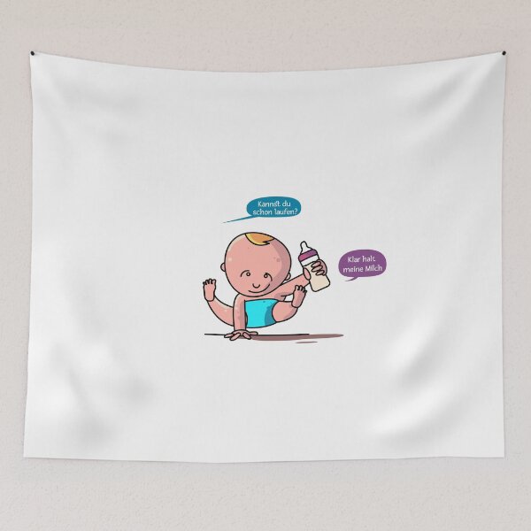 Item preview,  Hold my Milk Baby Body Longarm Stickers 09630 designed and sold by HustleChicken.