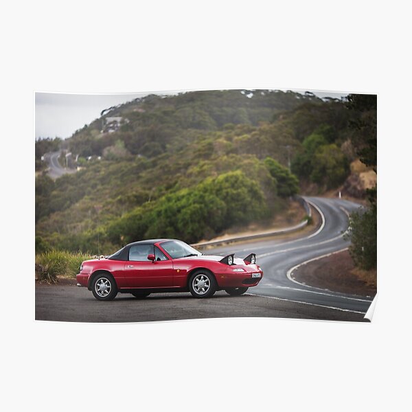 Miata MX-5 NA Touge Dreams Poster
