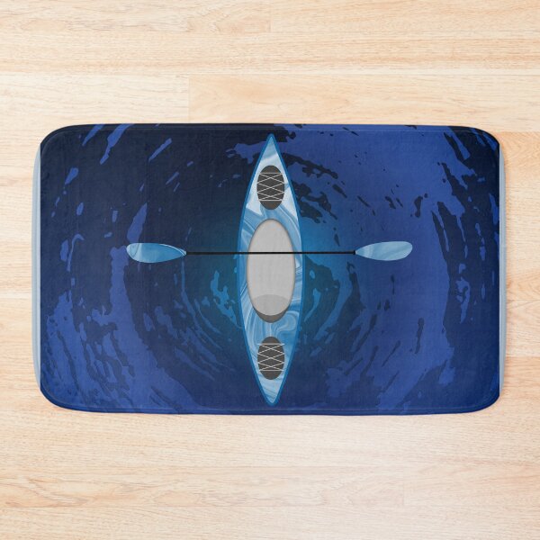 Item preview, Kayaking (Blue and White Marbled) designed and sold by Taylor Whittemore.