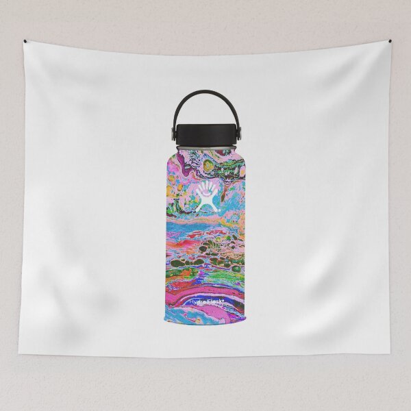 Item preview, watercolor hydro flask  designed and sold by stickersbynic.