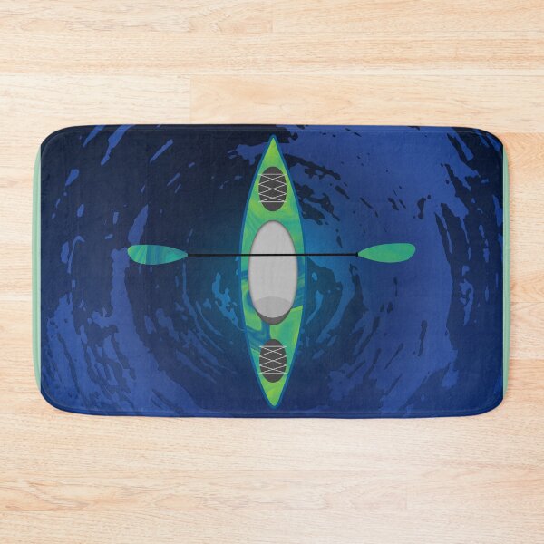 Item preview, Kayaking (Turquoise and Green Marbled) designed and sold by Taylor Whittemore.