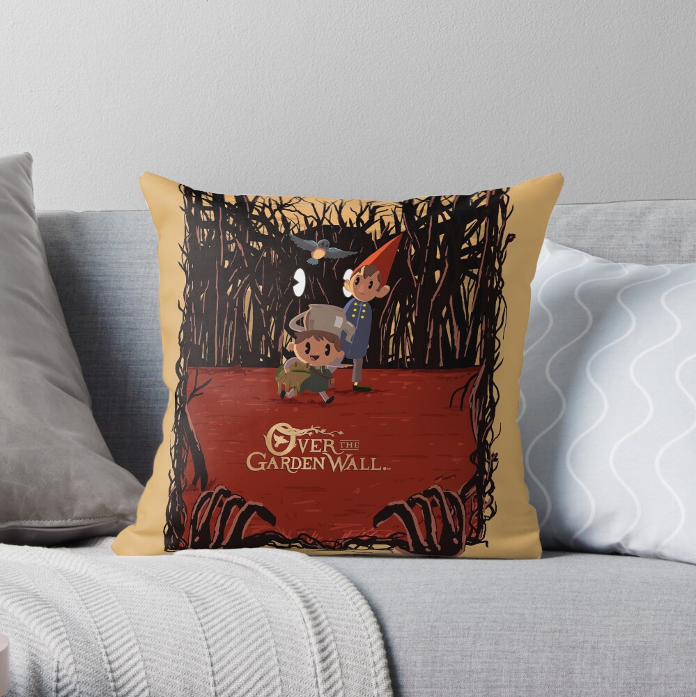 Retro 30s Over the Garden Wall ™ Throw Pillow