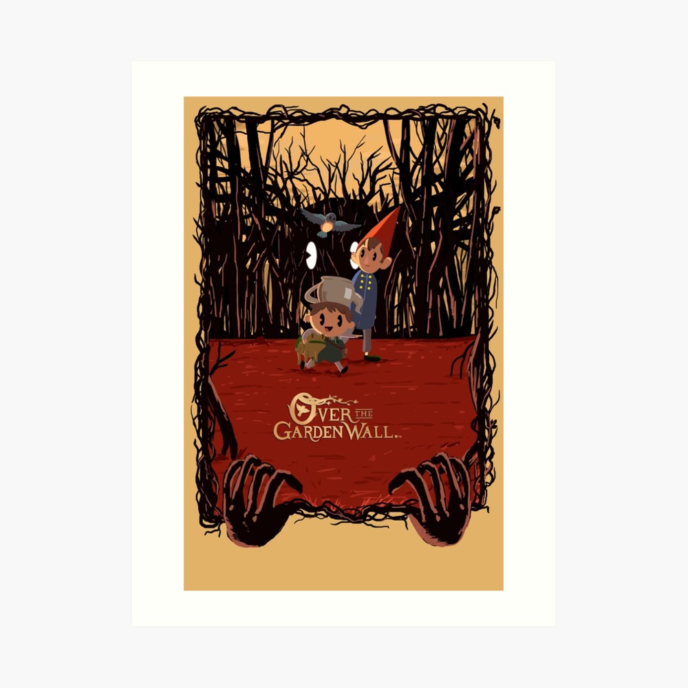 Retro 30s Over the Garden Wall ™ Art Print