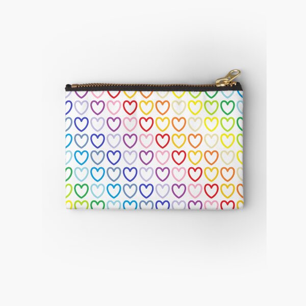 Item preview, Broader Spectrum Rainbow Outlined Hearts  designed and sold by lornakay.