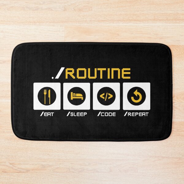 Item preview, Eat Sleep Code Repeat. designed and sold by emphatic.