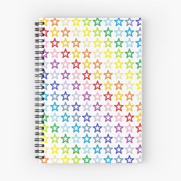 Item preview, Broader Spectrum Rainbow Outlined Stars  designed and sold by lornakay.