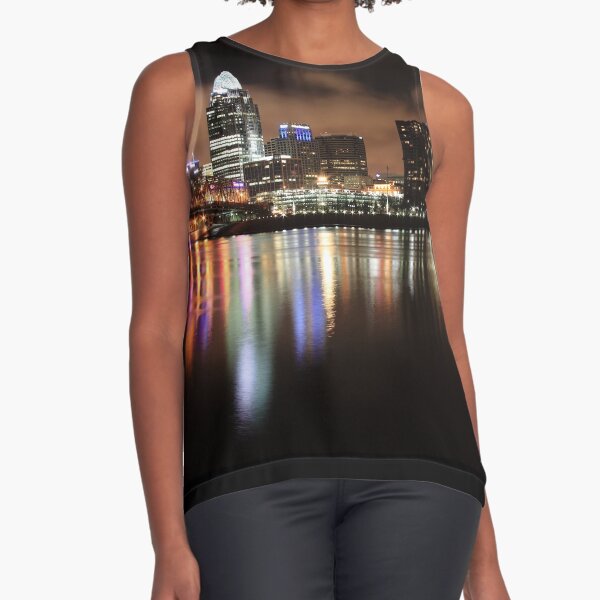 River Colors Sleeveless Top