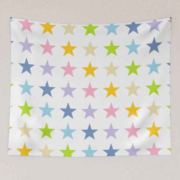 Item preview, Pastel Rainbow Stars   designed and sold by lornakay.