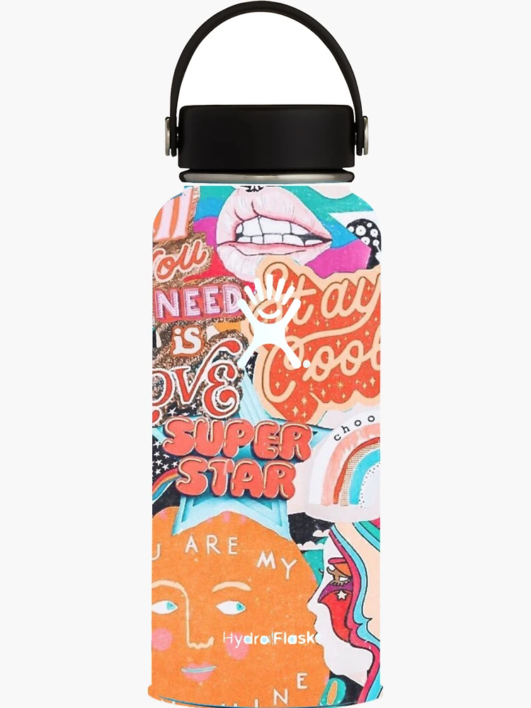 Pastel Pink Hydro Flask Sticker for Sale by laylacreates