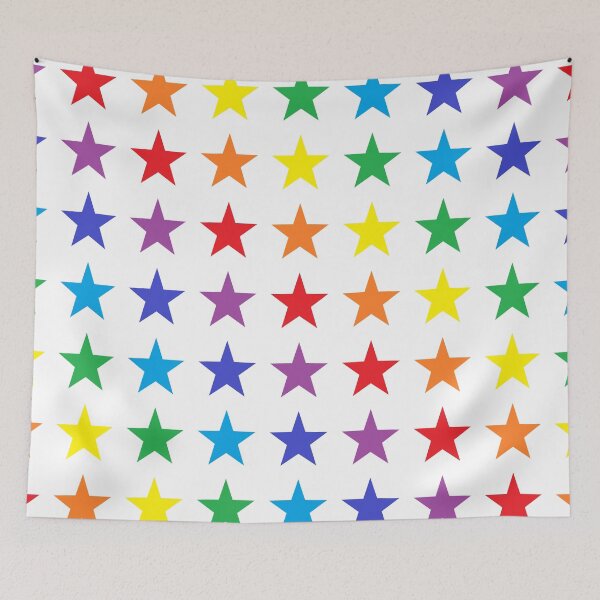 Item preview, Rainbow Stars  designed and sold by lornakay.