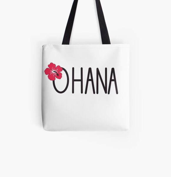 Ohana All Over Print Tote Bag