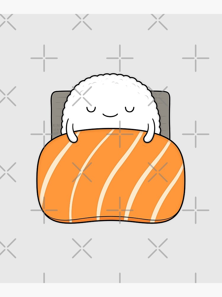 Sleepy Sushi Bed by kimvervuurt