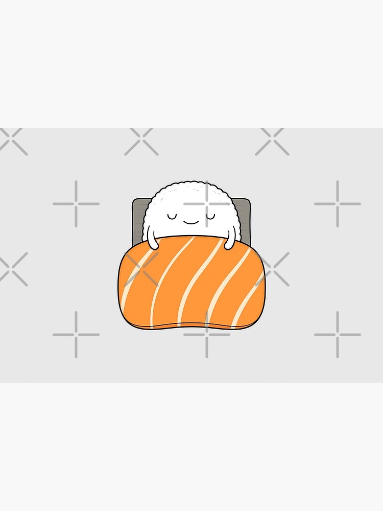 Sleepy Sushi Bed Bath Mat