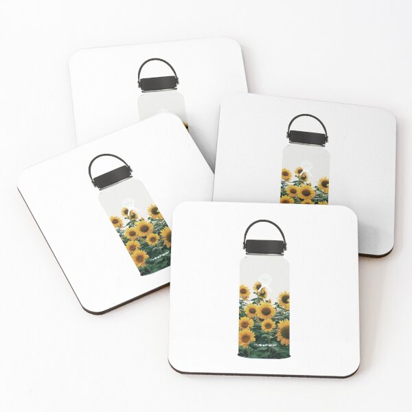 Item preview, sunflower hydro flask  designed and sold by stickersbynic.