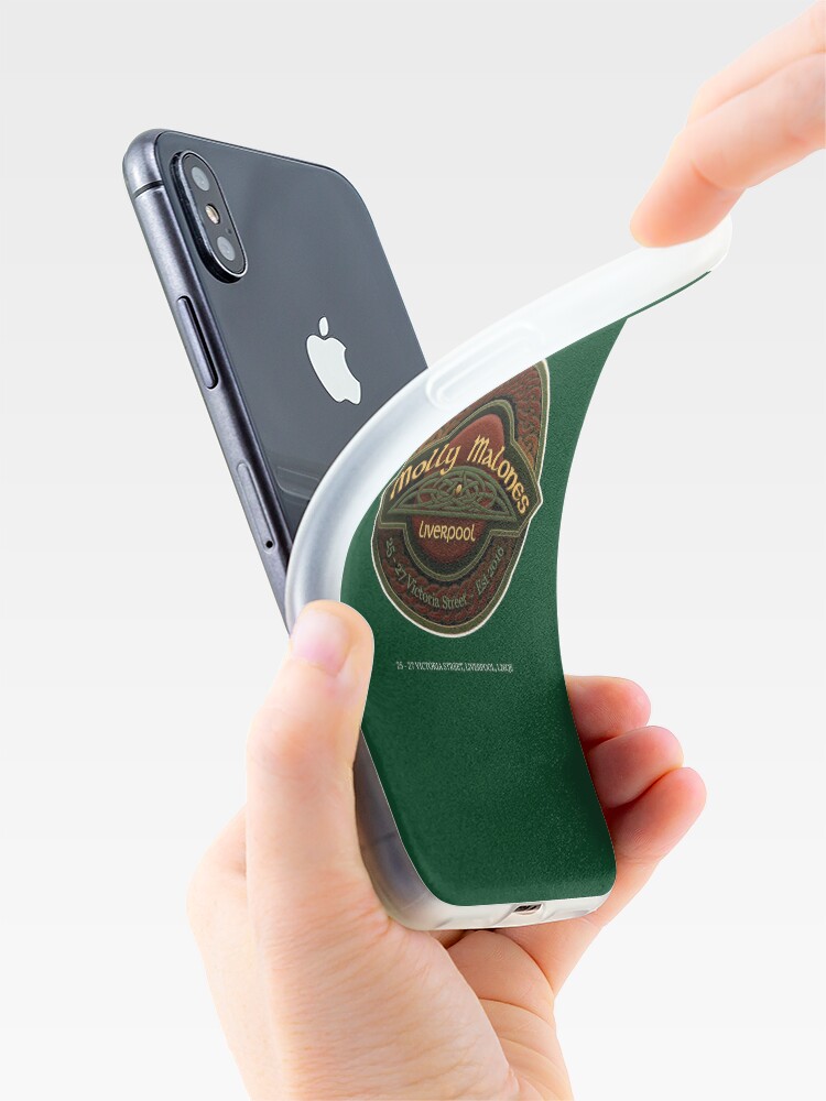 Alternate view of Molly Malones Logo 01 iPhone Case & Cover