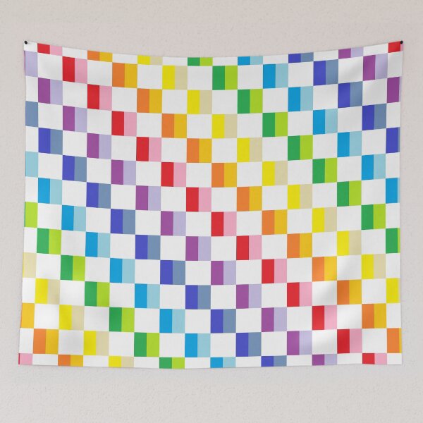 Item preview, Checkered Broader Spectrum Rainbow designed and sold by lornakay.