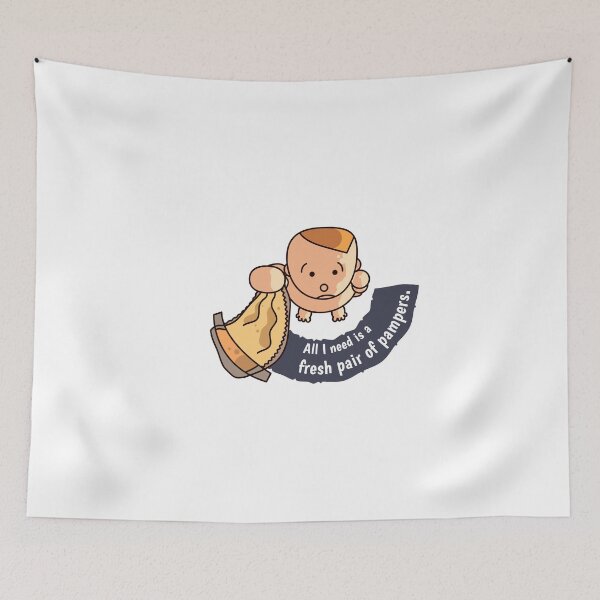 Item preview, New Diapers Body Longarm Stickers 09630 designed and sold by HustleChicken.