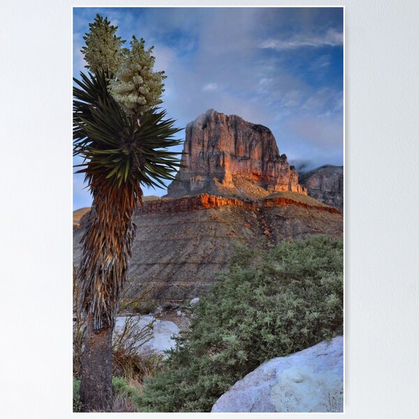 Item preview, El Capitan At Sunrise - Guadalupe Mountains designed and sold by Stephen Vecchiotti.