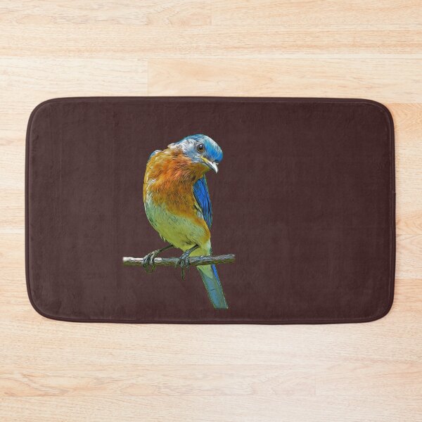 Item preview, Beautiful Bird on Branch designed and sold by PODLizardWizard.
