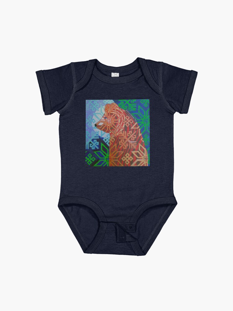 Thumbnail 1 of 2, Baby One-Piece, Otso in the Moonlight designed and sold by DWeaverRoss.