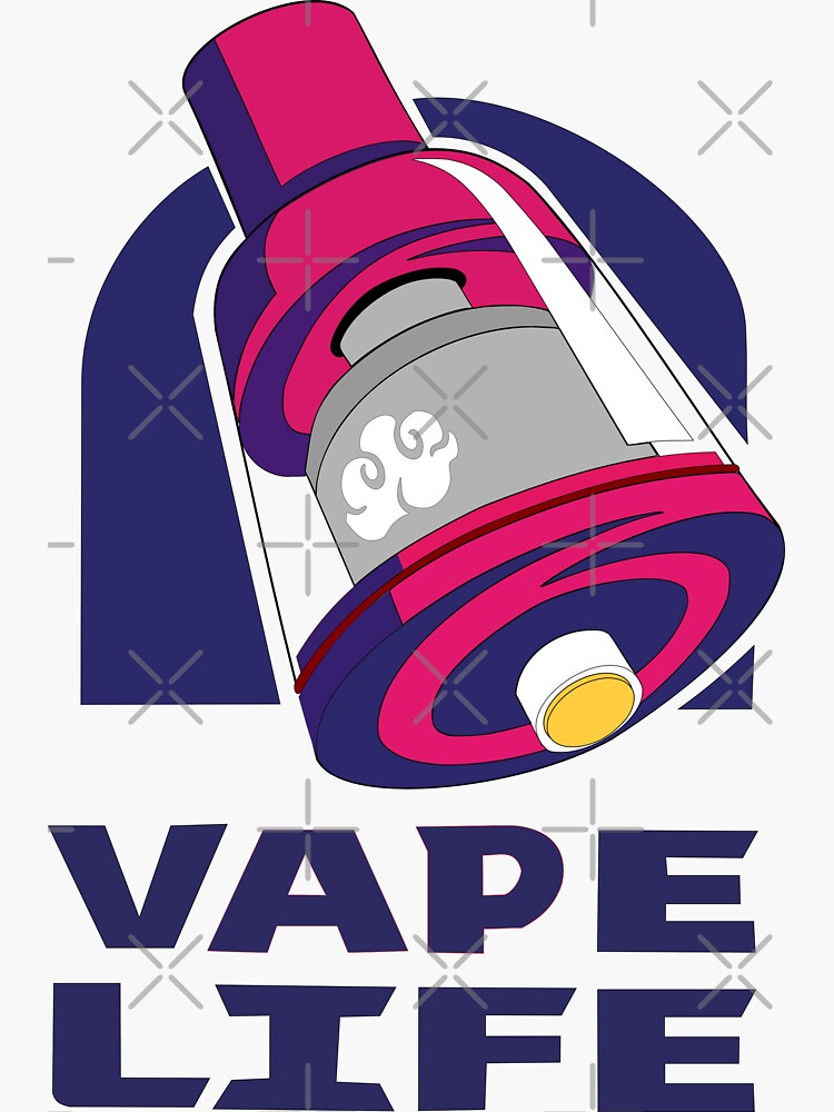 Sticker for Sale avec l'uvre vie de vape de l'artiste moonmorph | Redbubble Sticker for Sale avec l'uvre vie de vape de l'artiste moonmorph | Redbubble