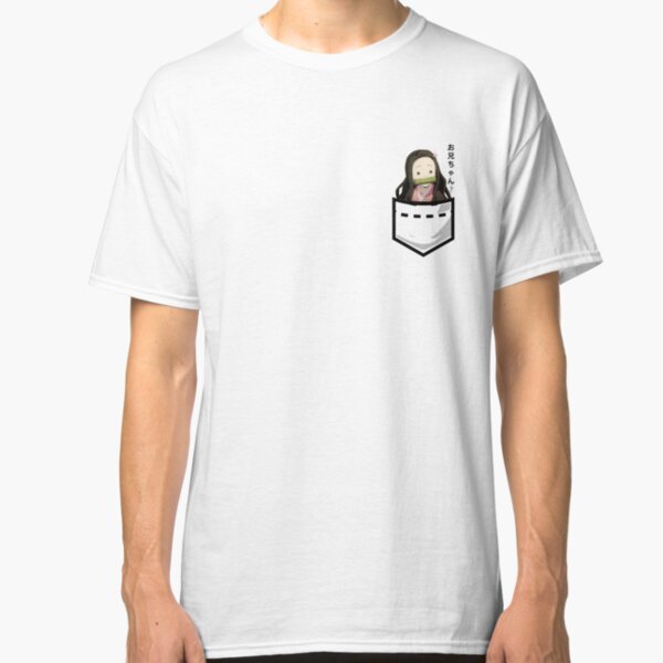 Demon Slayer - Pocket Nezuko - Onii-Chan? ver Classic T-Shirt