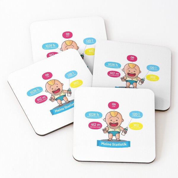 Item preview, Baby Stats Baby Body Longarm Stickers 09630 designed and sold by HustleChicken.