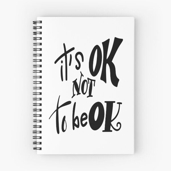 Item preview, It Is Ok Not To Be Ok Inspirational Quotes designed and sold by ProjectX23.