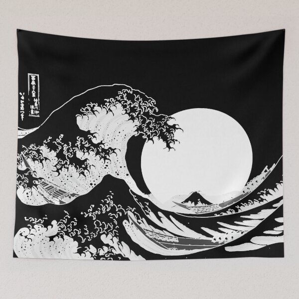 Item preview, Great Wave Monochrome designed and sold by GlowinUp Shop.