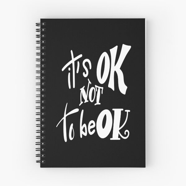 Item preview, It Is Ok Not To Be Ok Inspirational Quotes designed and sold by ProjectX23.