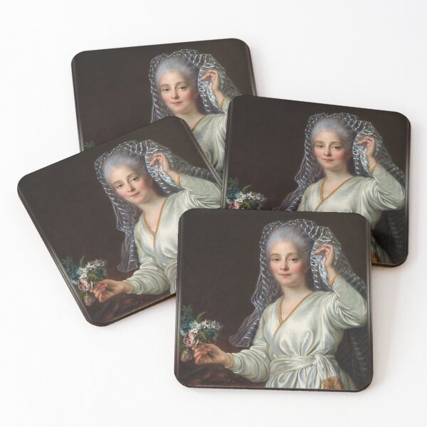 Item preview, Portrait of a Young Woman as a Vestal Virgin by François Hubert Drouais designed and sold by Xzendor7 Digital Art Creations.