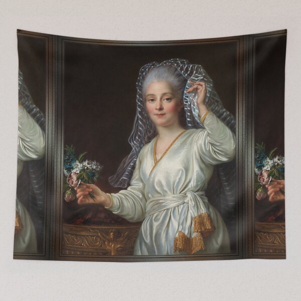 Item preview, Portrait of a Young Woman as a Vestal Virgin by François Hubert Drouais designed and sold by Xzendor7 Digital Art Creations.