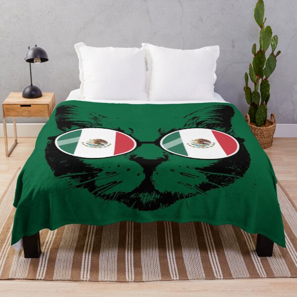 Item preview, Mexico Flag Sunglasses Cat designed and sold by goodspy.