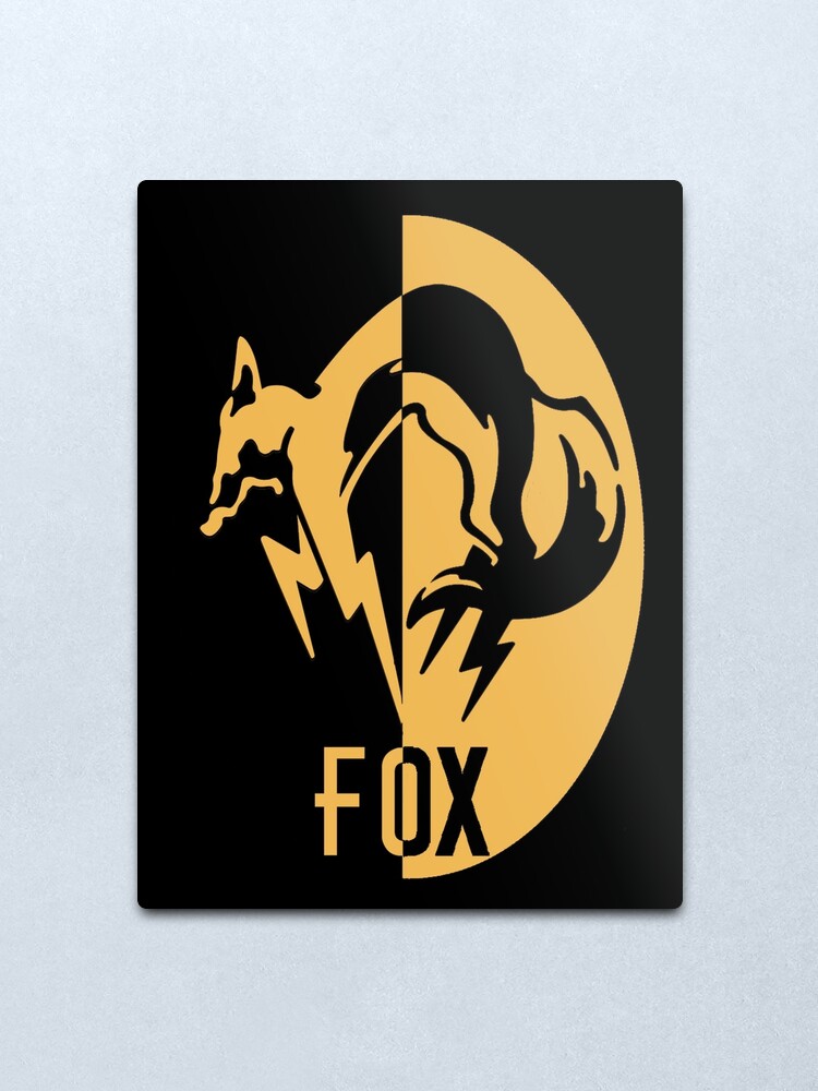 Foxhound Logo Metal Print By Cullbot Redbubble