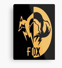 FoxHound logo Metal Print