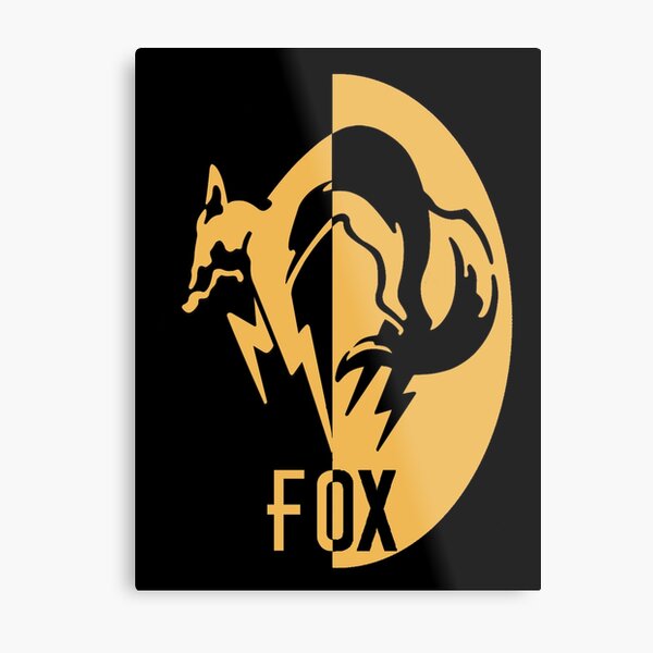Foxhound Logo Metal Print By Cullbot Redbubble
