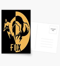 FoxHound logo Postcards
