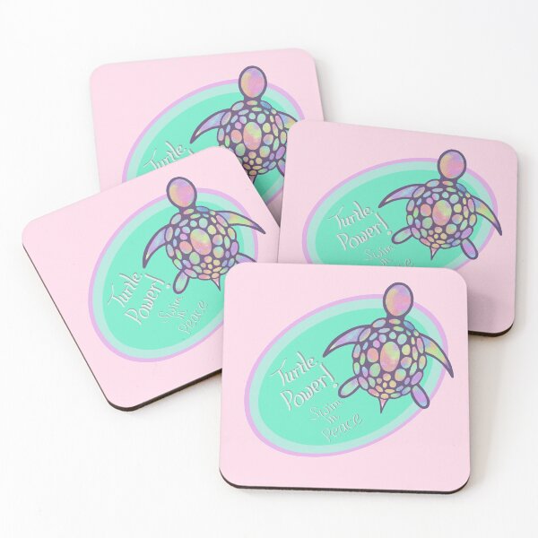 Item preview, Trippy sea turtle peace awareness designed and sold by southernblubell.