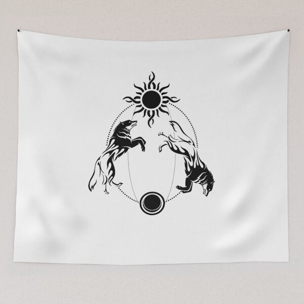 Item preview, Sköll and Hati designed and sold by twentyfourrunes.