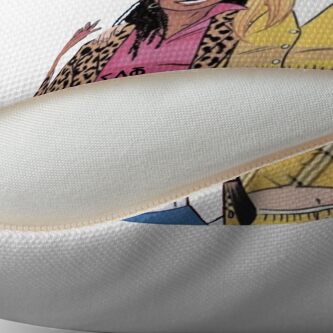 Alternate view of clueless sigma Floor Pillow