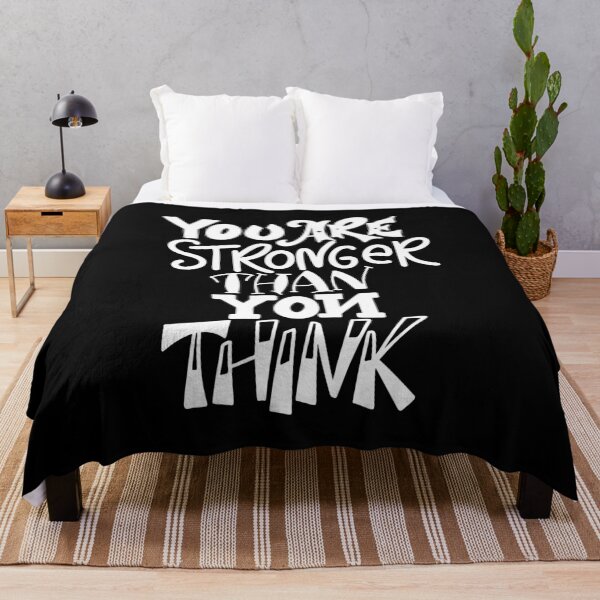 Item preview, You Are Stronger Than You Think Inspirational Quotes designed and sold by ProjectX23.