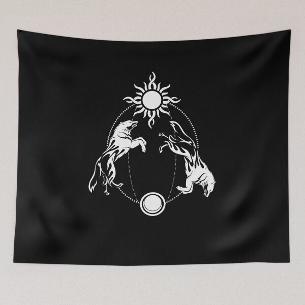 Item preview, Sköll and Hati designed and sold by twentyfourrunes.